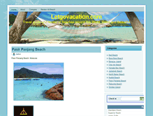 Tablet Screenshot of letgovacation.com